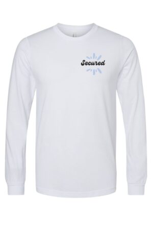 "Pursued It. Secured It" Color Splash Long Sleeve Tee